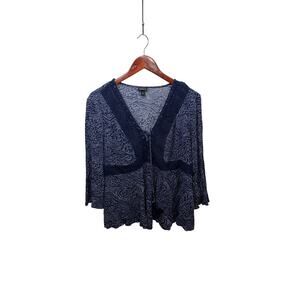 Torrid V-neck Peasant Top